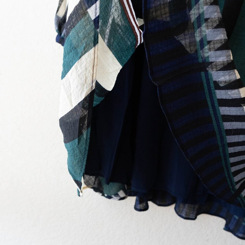 NWT Anthropologie Sunday in Brooklyn Leger Dress Size Large Multicolor Striped - Picture 6 of 9